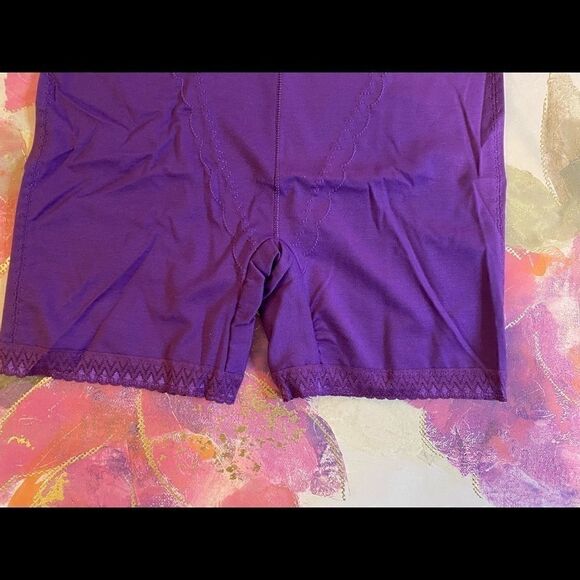 Lacy high waisted seamless shorts tummy control - Picture 9 of 13
